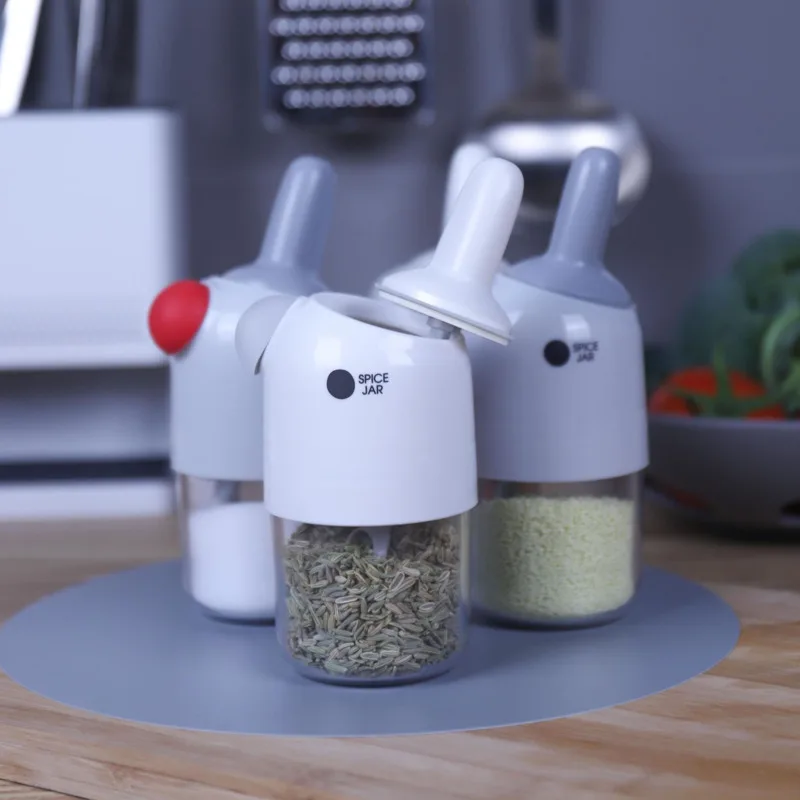 Кухонная Многофункциональная крышка ложка Встроенная бутылка влагостойкая