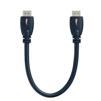 20cm v2 0 hdmi compatible cable male goldden plated short connector cable cord 1080p for tv box computer moniter