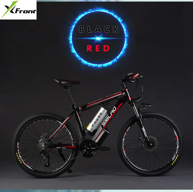 Оригинальный X Front бренд 26 Дюймов 48V 500W 12A литий Батарея горный электровелосипед 27