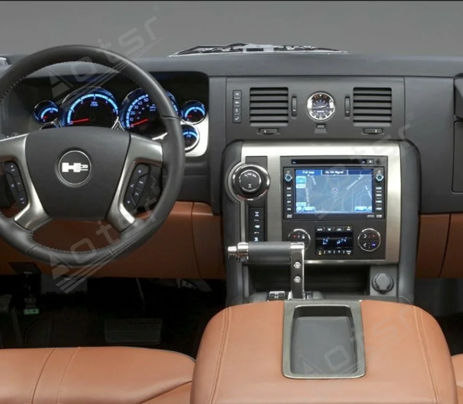 구매 Hummer H2 SUV 128 + 라디오 안드로이드 10 카 스테레오 무선 Carplay GPS 네비게이션 DSP 차량용 멀티미디어 플레이어 용 6 + 2008 GB
