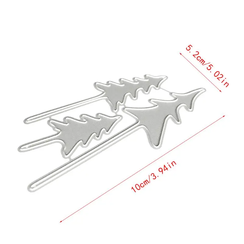 Christmas Tree Metal Cutting Dies Stencil DIY Scrapbooking Album Stamp Paper Card Embossing Craft Decor G32C | Дом и сад