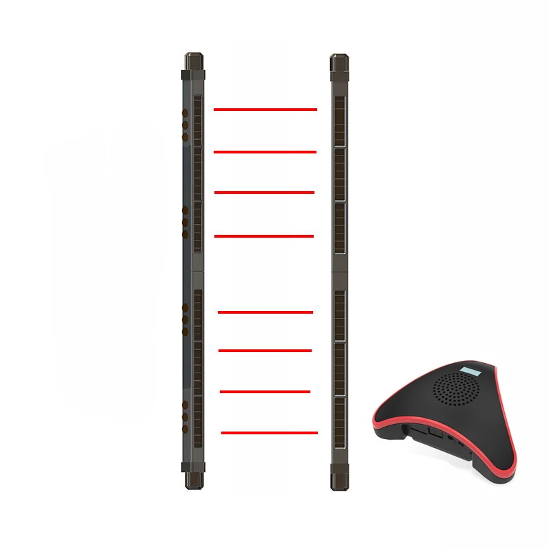 Водонепроницаемый Солнечная приведенная в действие Беспроводной 8 луч