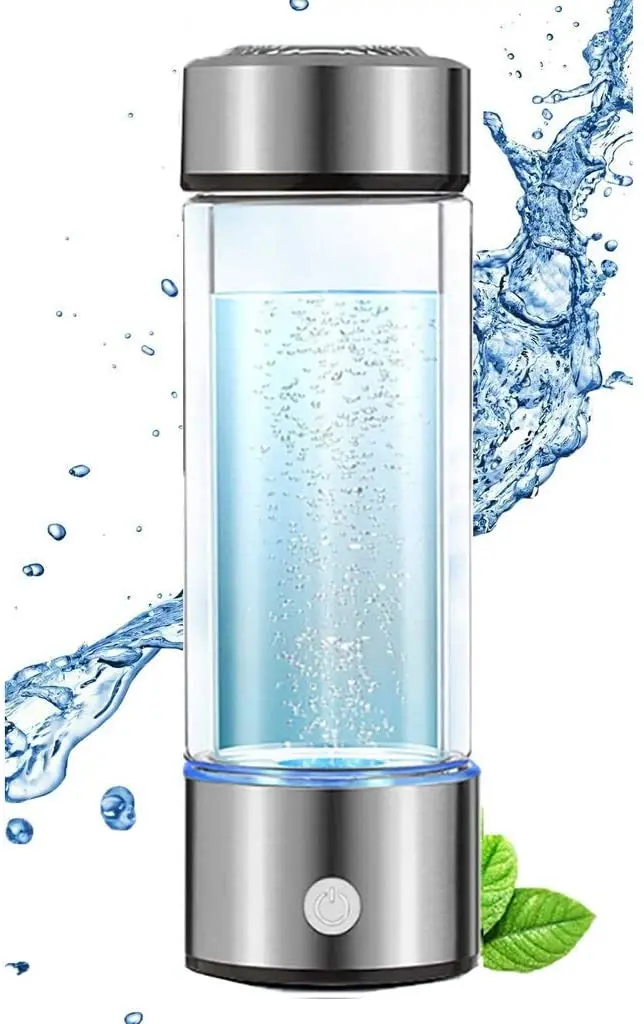 

Hydrogen Generator Water Bottle, Real Molecular Hydrogen Rich Water Generator Ionizer Maker Machine Bottle With SPE Chamber SH6