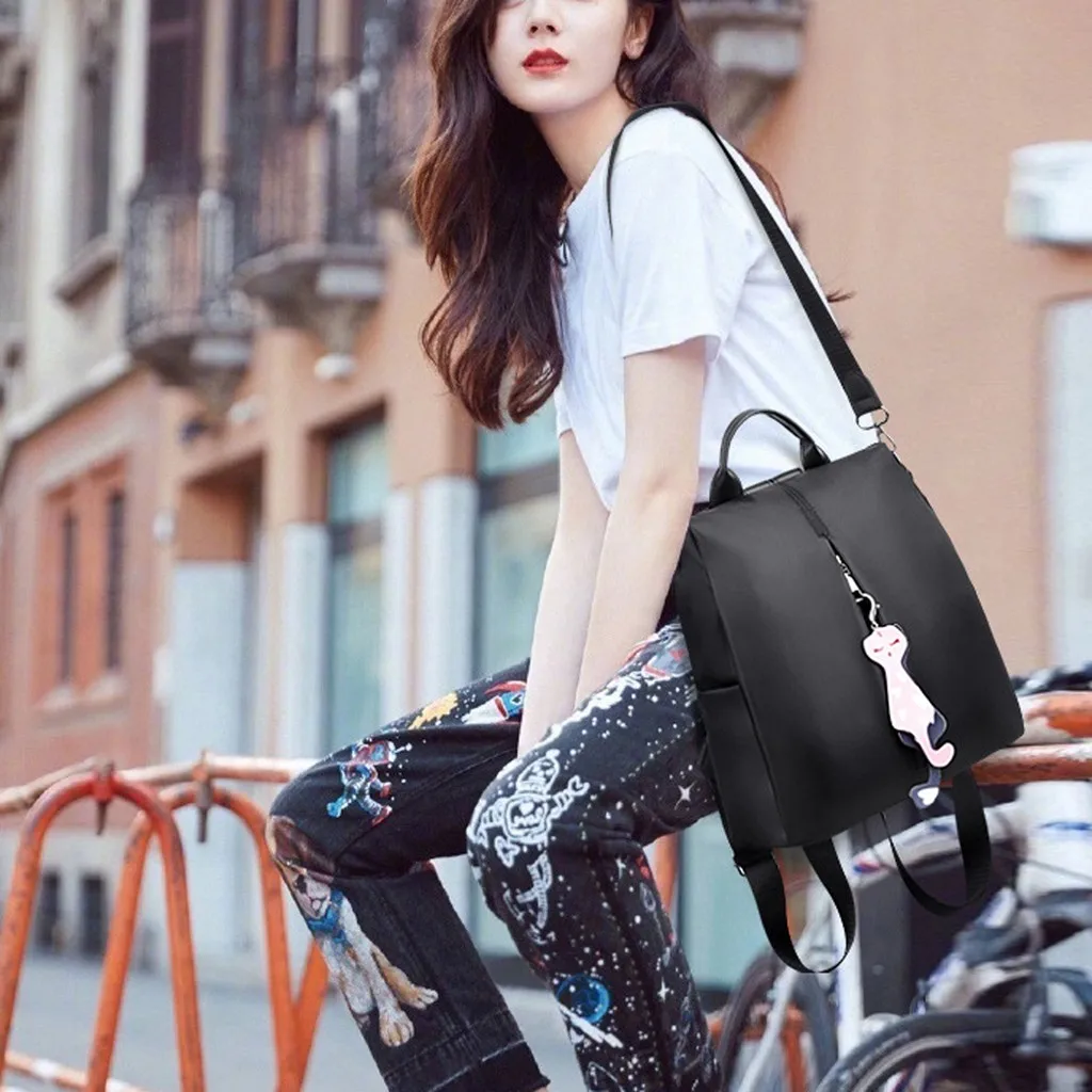 Модный рюкзак школьный для девочек женский на плечо Большая вместительная сумка