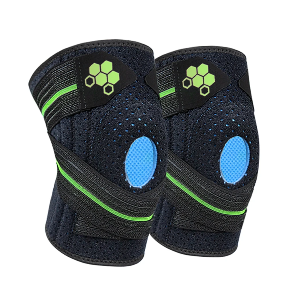 

1PC Knee Support Brace Compression Adjustable Knee Pad Support For Sports Pain Relief Protection Safety Accessories