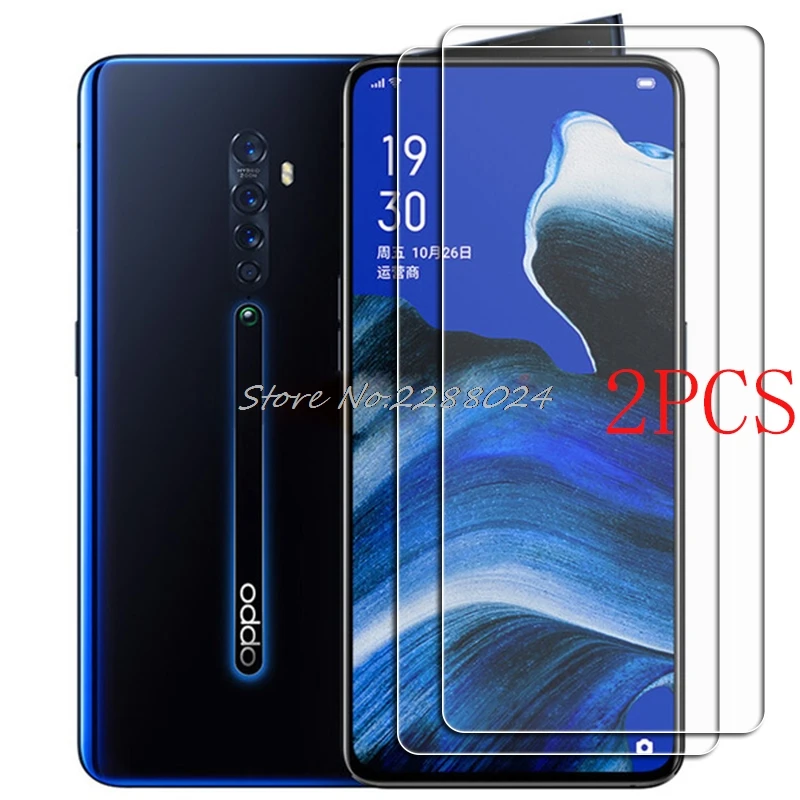 Закаленное защитное стекло для OPPO Reno 2, 2 шт., для OPPO Reno2 PCKM70 PCKT00 PCKM00 cph1918 6,5 дюйма, защитная стеклянная пленка для экрана
