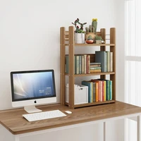 bookshelf desk creative study bookcase tree shaped furniture decor book rack multi grid storage shelf wooden display shelf