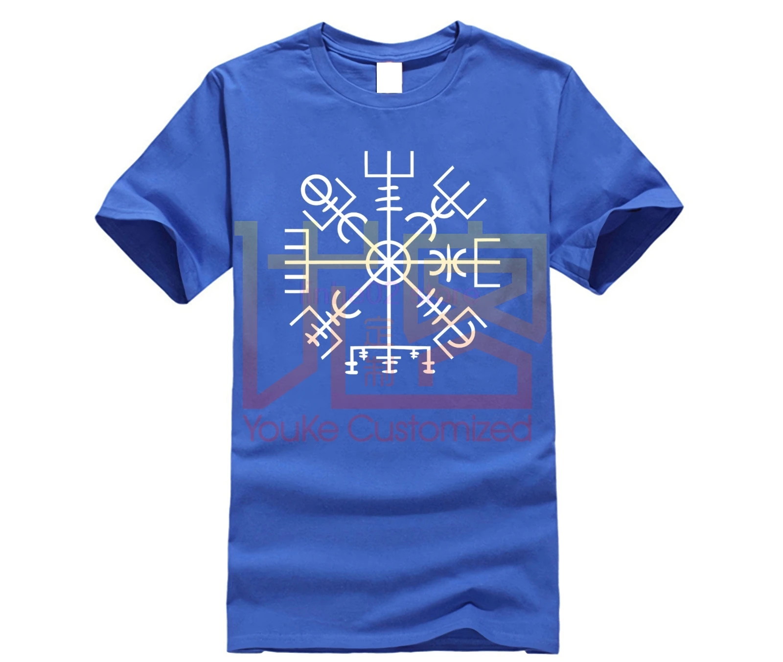 Vegvisir футболка с компасом викингов альтернативная одежда Odin Скандинавская