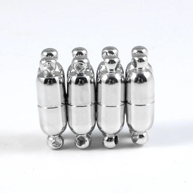 10 шт. застежки и крючки 18x6 мм крепкие магнитные цепочки пряжки ювелирное изделие