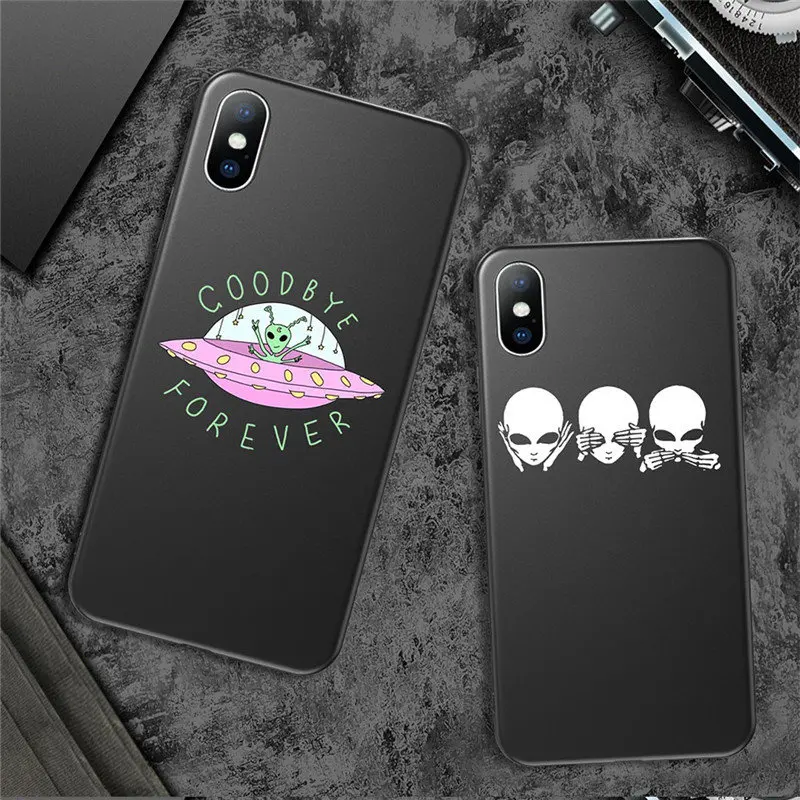 USLION модный Забавный Космический Чехол для Телефона iPhone 11 Pro Max Xs XR X 6 6s 7 8 Plus мягкий