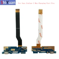 micro usb charging port module connector port flex cable for asus zenfone 3 max zc520tl microphone replacement parts