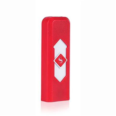 Color7 Ветрозащитный хороший подарок бездымный беспламенный usb зарядка Зажигалка для сигарет электронные зажигалки аксессуары для курения 1 шт - Цвет: Color7