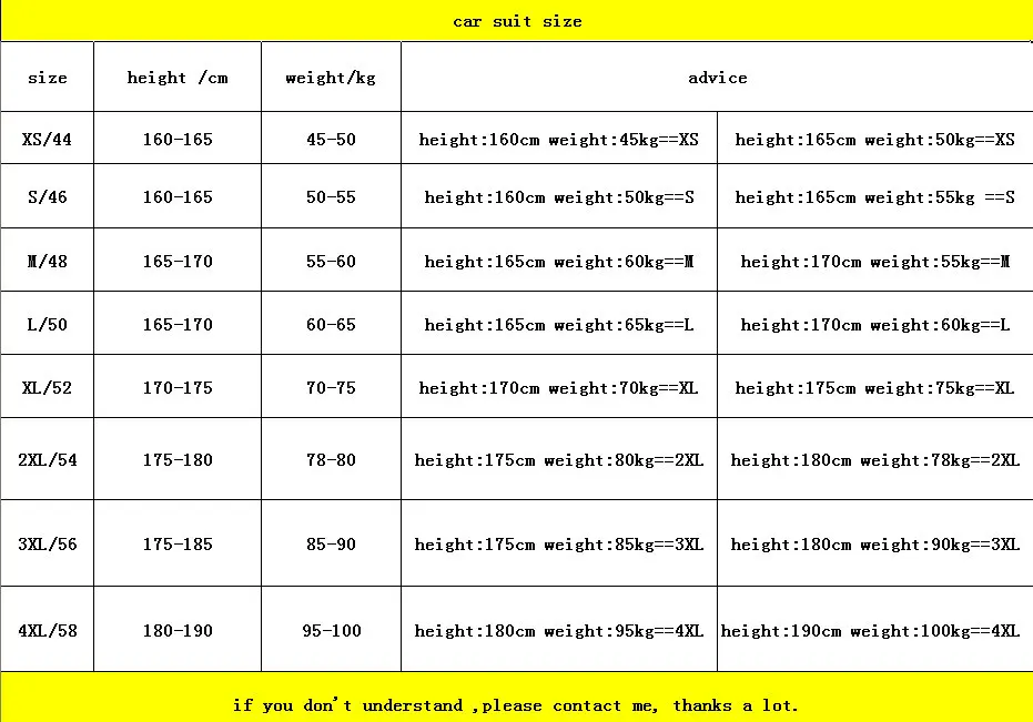 2018 car racing suits jacket and pants overall fit men women polyester size XS--4XL 3 colors not fireproof | Спорт и развлечения