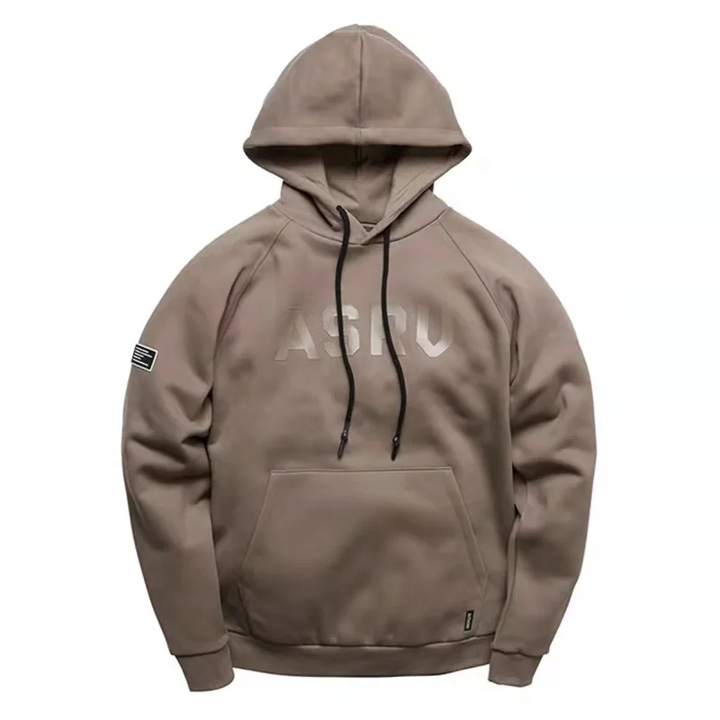 

2021 Spring Men's sweater Korean version loose large size Trend Printing Pullover Hoodie Jacket Men