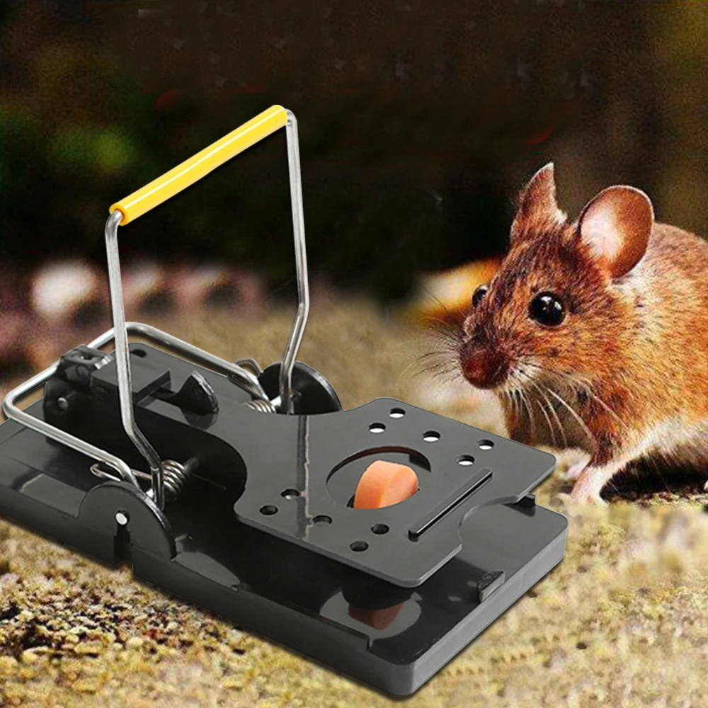 

1pc Reusable Rat Catching Mice Mouse Traps Mousetrap Bait Snap Spring Rodent Catcher Pest Control