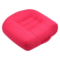 car booster seat cushion breathable mesh portable car seat pad angle lift seat cushion thicken and heighten anti skid driving