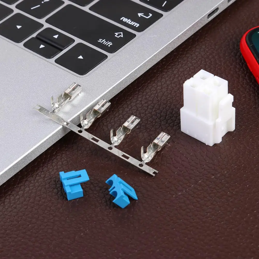 ALLOYSEED 4-контактный Мощность разъем для BMW Icom IC-7000 IC-7100 IC-7400 IC-7600 YAESU FT-450 KENWOOD TS-480 радио