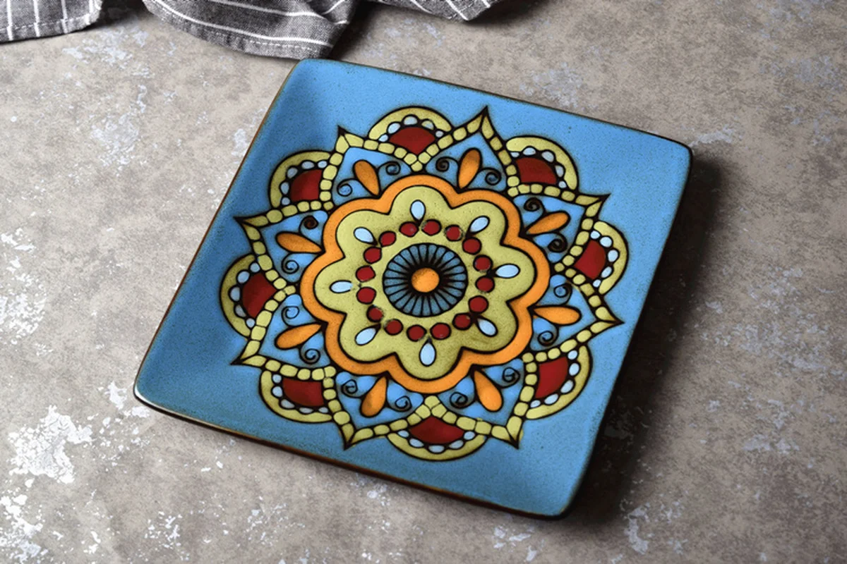 Украшение дома аксессуары японский стиль закуски Модер десерт лоток посуда и