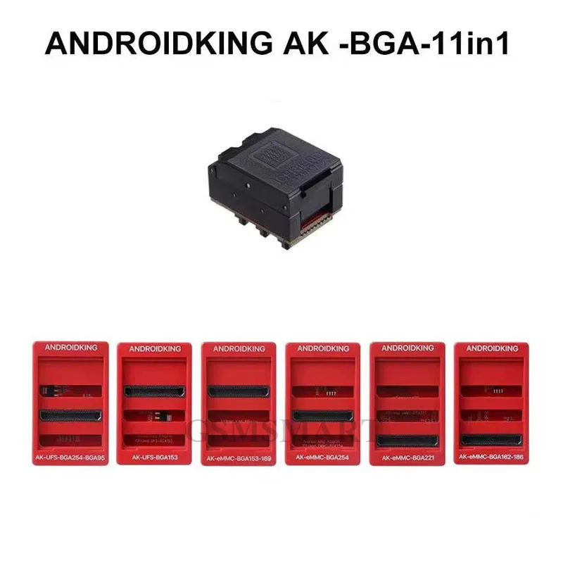 Телефон ICFRIEND UFS-153 eMMC 11 в 1 Soctet Adapter с Z3X UFS-254-95 UFI Box Medusa Pro MiPi | Мобильные телефоны и