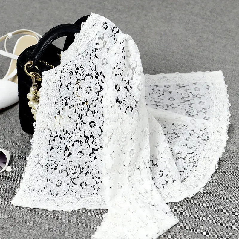 Солнцезащитная одежда женская летняя новая кружевная шаль короткий ажурный