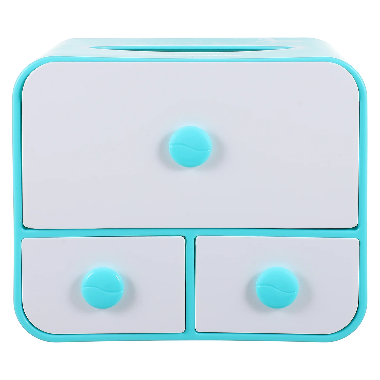 

1 шт., пластиковая коробка для хранения, органайзер с 3 ящиками, практичная коробка для ювелирных изделий