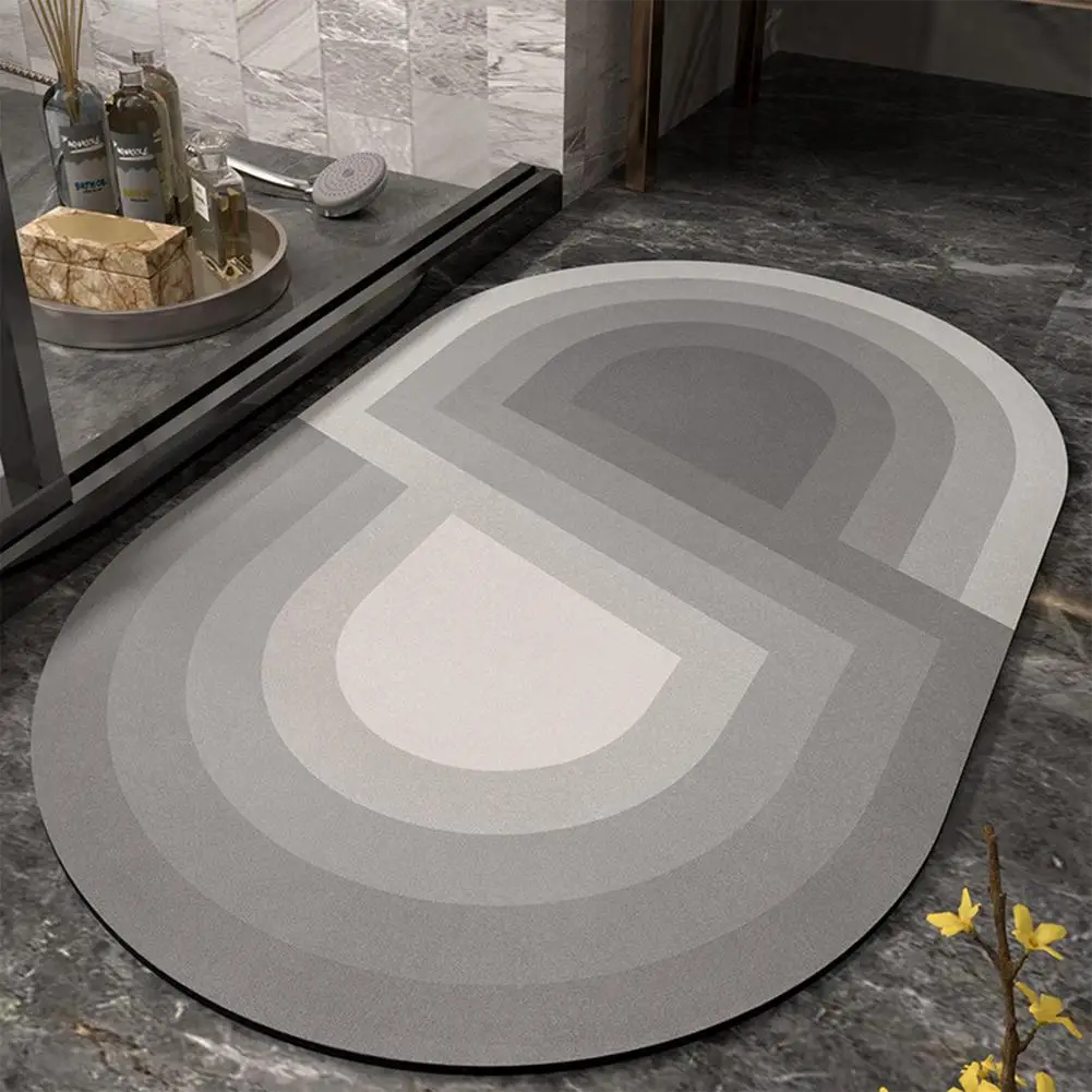 

Коврик для ванной, коврик для входной двери, супервпитывающие коврики для ванной, Быстросохнущий коврик для ванной, современный простой нес...