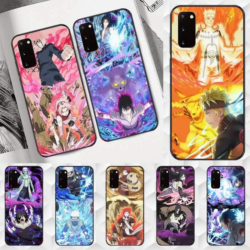 

N-Naruto Akatsuki Kakashi Itachi Phone Case For Huawei P40 P30 P20 P10 P9 P8 lite pro Smart soft Cover Fundas