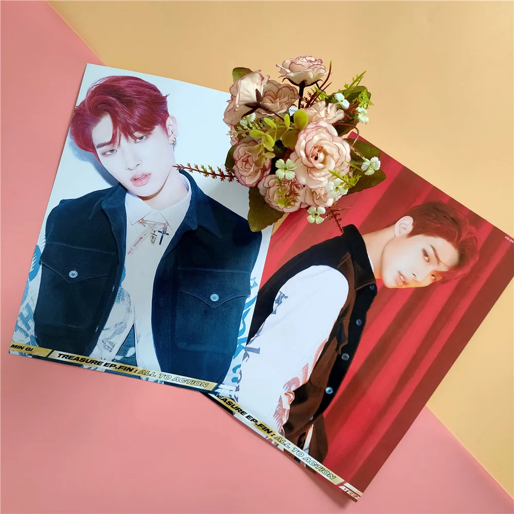 2 шт./компл. Фотокарта Kpop ATEEZ WONDERLAND альбом TREASURE EP. FIN: все в действие Lomo карты Новые