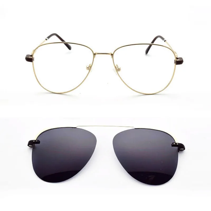 Оправа для очков в стиле ретро мужчин и женщин поляризационные магнитные