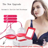 new electric breast massager pressure therapy chest enlargement pump vacuum cupping chest enhancing cupping with suction pump