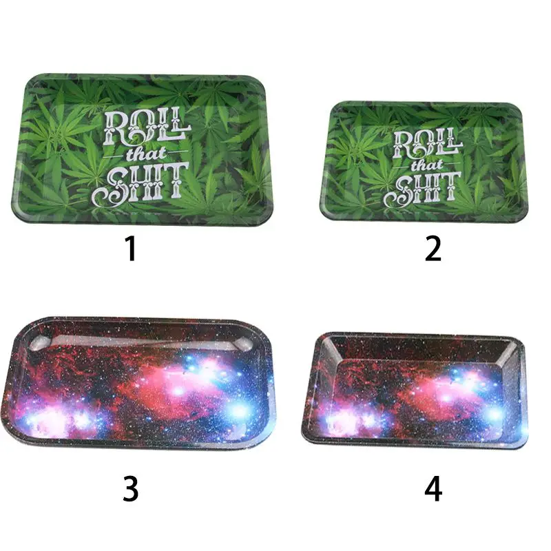 

Rolling Tray RAW Rolling Papers Cigarette Smoke Accessories Tool Tobacco Storage Plate Discs for Herb Grinder Multipurpose