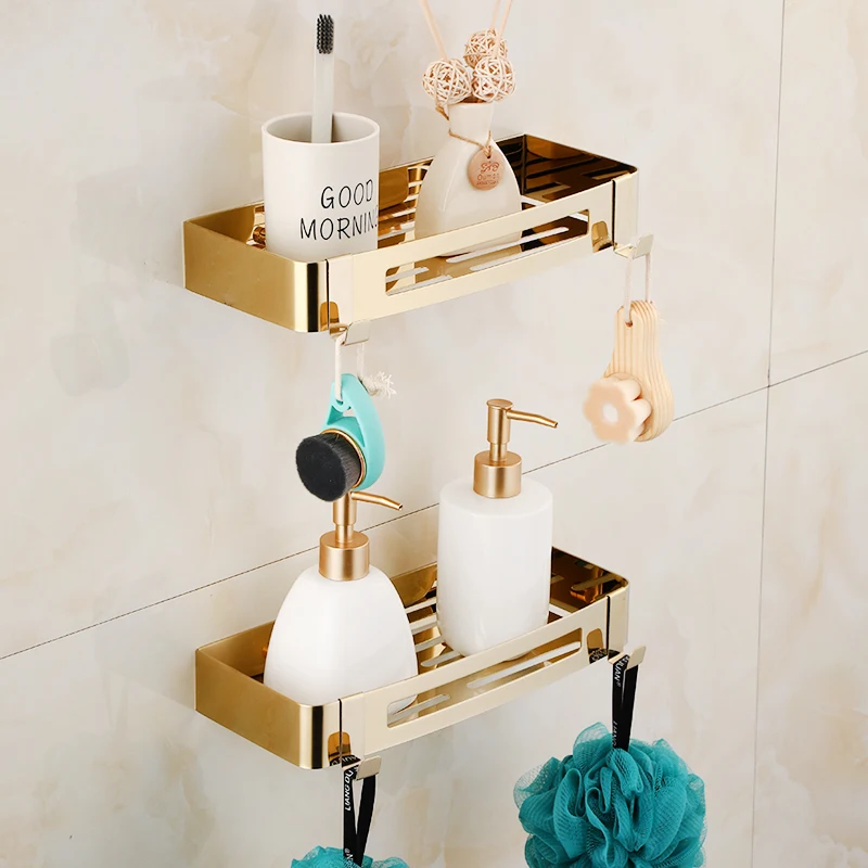 

Bathroom Accessories Towel Rack,Paper holder Toilet Brush Holder,Towel Ranger,Hooks Brass Material Gold Bath Hardware Sets
