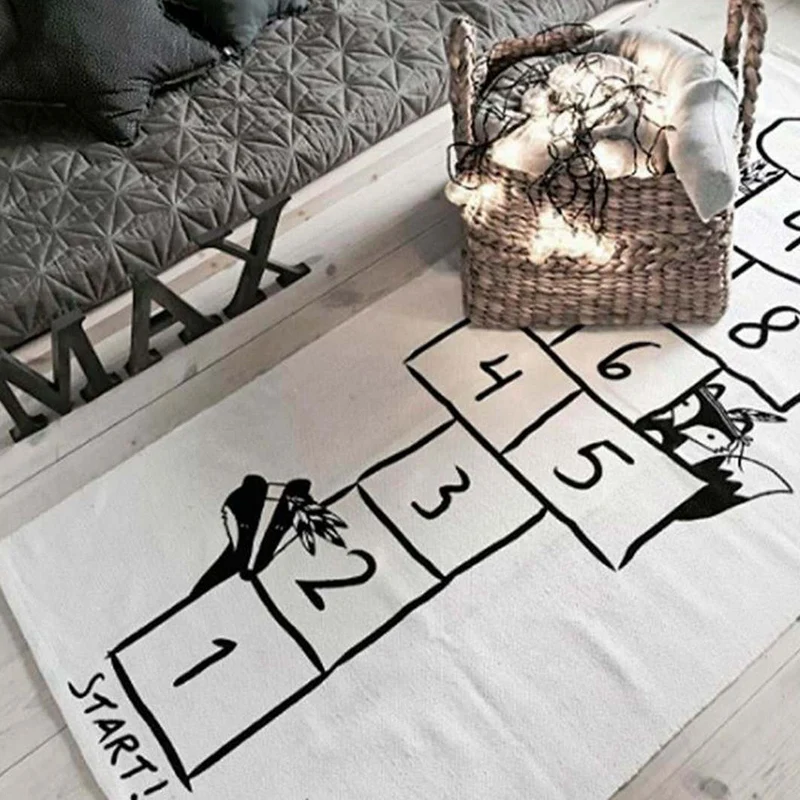 Детский игровой коврик Hopscotch детские спортивные коврики с мультяшным принтом