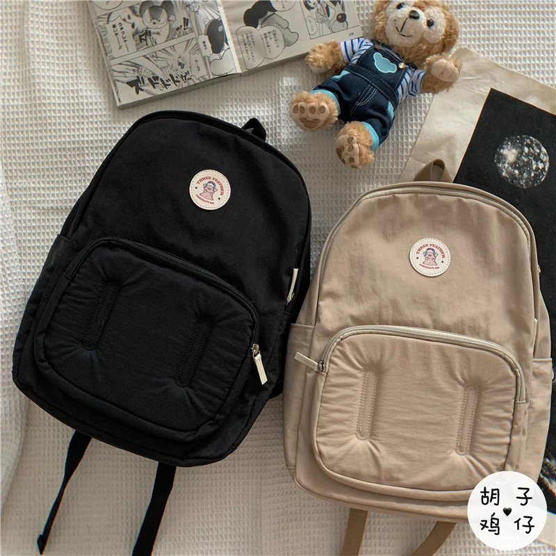 

YJ075 2021 NEW Cute little piggy vintage girl school bag student backpack