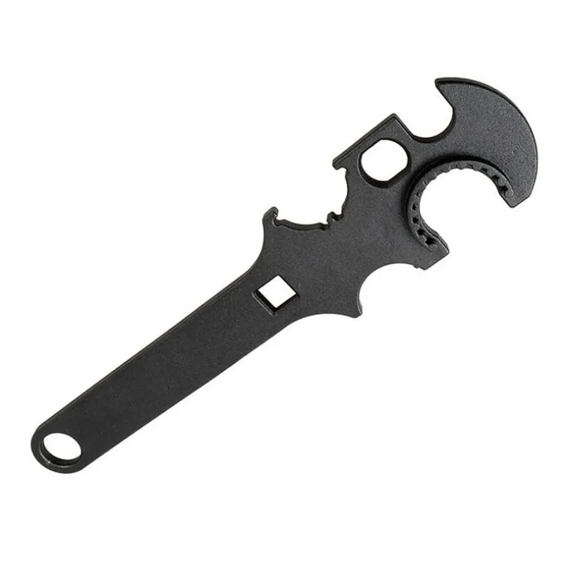 8 in 1 Combo Wrench AR15/M4 Outdoor Armorer Spanner Nut Tool Multi-functional Repair Tool Travelling Easy Carrying Accessories