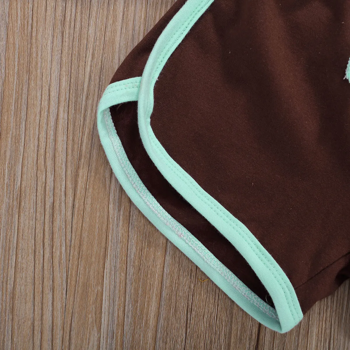 Летний комплект из футболки и шортов для малышей креативная рубашка с коротким