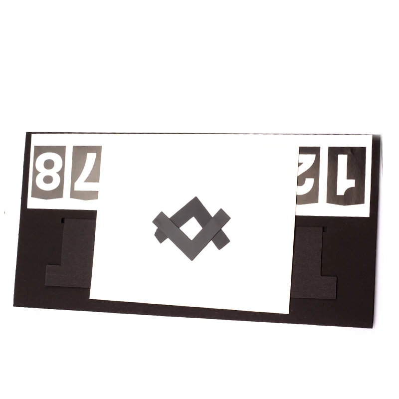 Ментальный символ с картой ESP фокусы фокусник иллюзии крупным планом аксессуары