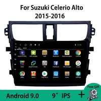 android 9 0 car radio multimedia stereo player for suzuki celerio alto 2015 2016 gps navigation steering wheel control quad core