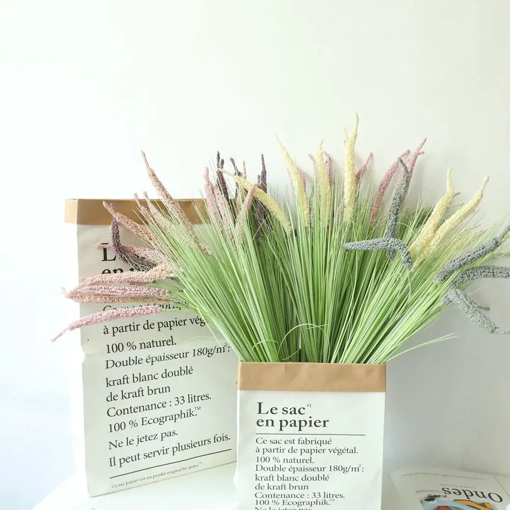 

Onion Grass Ear Of Corn Plante Artificielle Garden Home Decor Artificial Plants Hogar Aesthetic Room Decoration Accessories