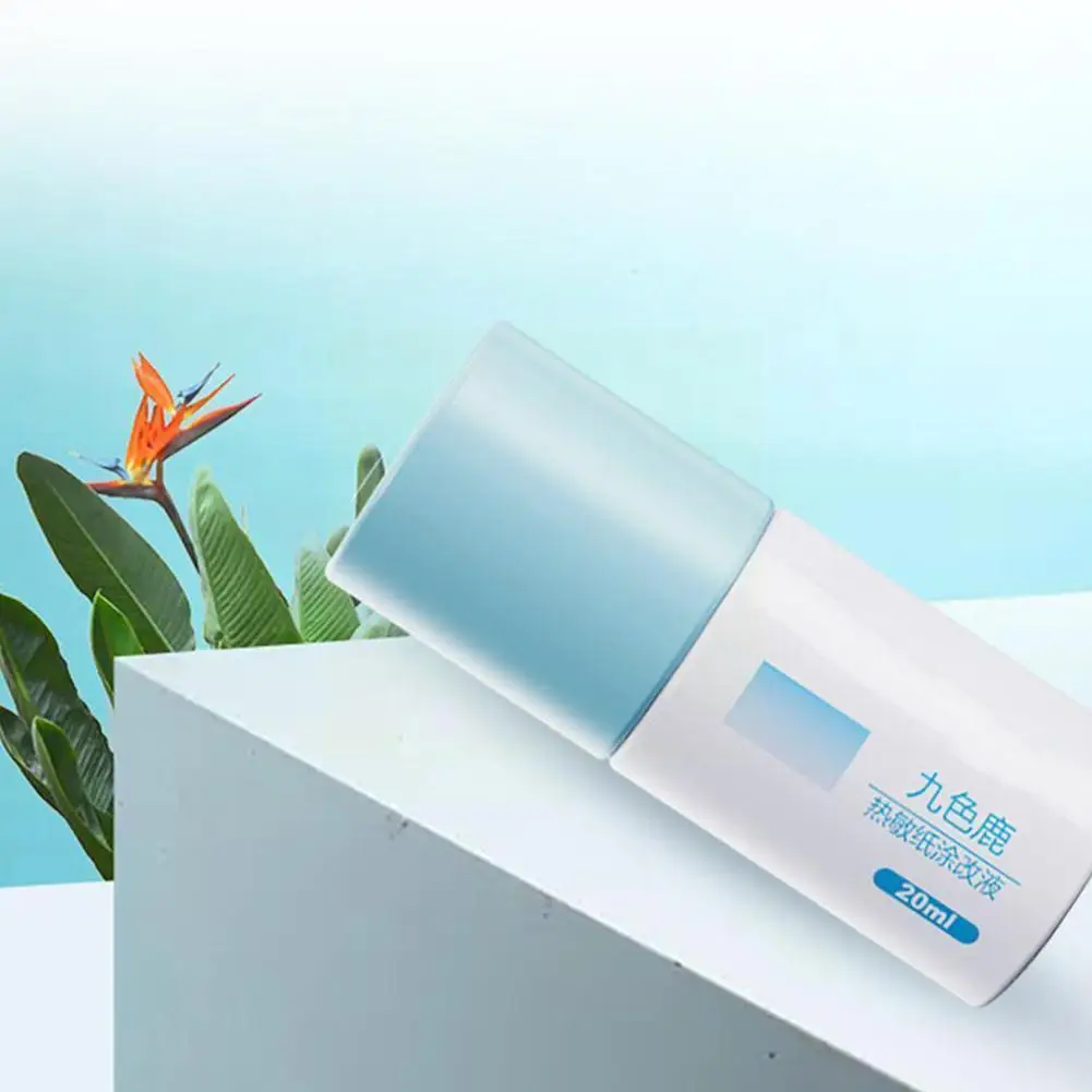 

20ml Privacy Guard Thermal Paper Privacy Eraser Identity Protection Security Stamp Stationery for Express Home Office Desk T2X8