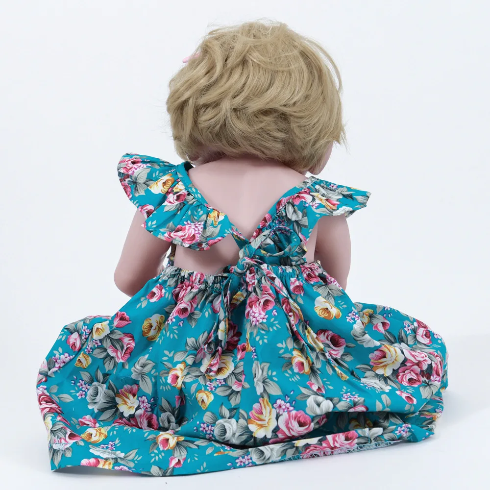 55 см Силиконовая Кукла Reborn мягкие виниловые игрушки большие куклы живой