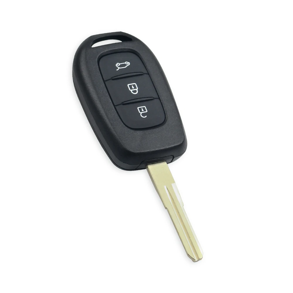 KEYYOU для Renault Duster Sandero Dacia Logan Clio Captur Laguna Scenic пульт дистанционного управления 3 кнопки Замена ключа автомобиля
