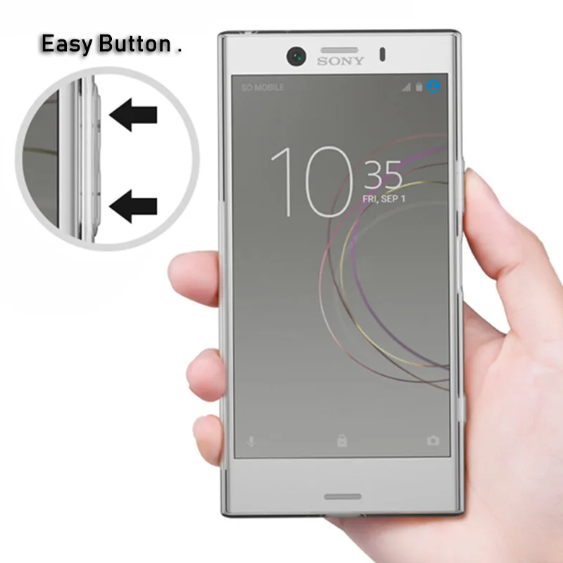 Чехол для телефона Sony X10 Plus XA1 XA2 Ultra XC XP Xperia 1 5 8 10ii XZ 2 Compact XZ3 4 P мягкие прозрачные