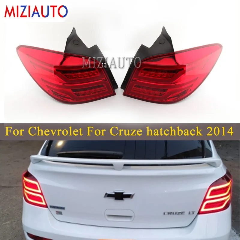 1 пара светодиодные задние светильник для Chevrolet Cruze хэтчбек 14 Хвост стоп сигнал
