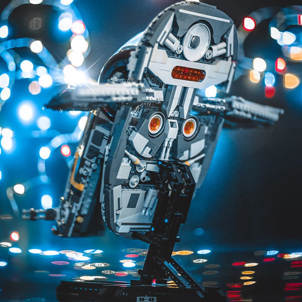 Конструктор MOC звезда из фильма Новый раб I-20th издание № 1 космический корабль X-Wing