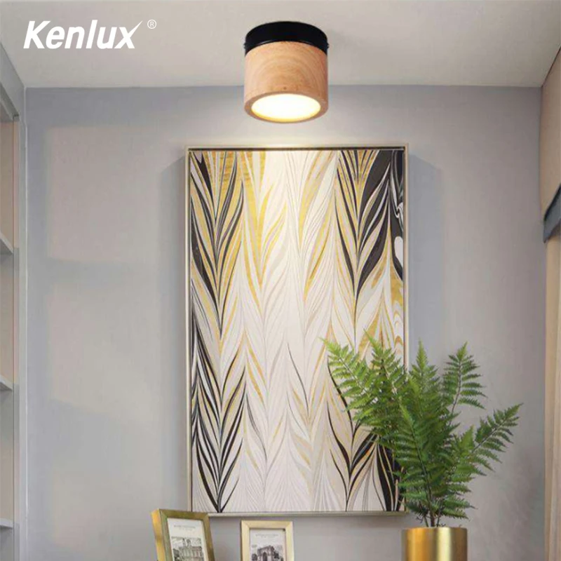 Светодиодный потолочный светильник с поверхностным креплением скандинавский