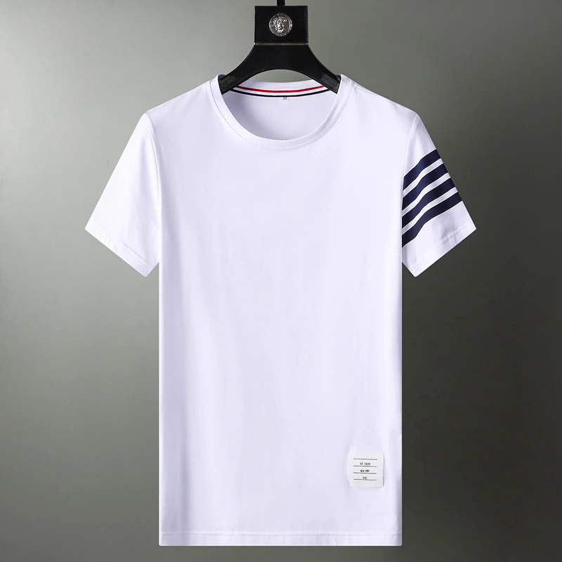 

2021 Summer Brand Anime Graphic T Shirts Harajuku Men Clothing Oversized Tops & Tees Plus Size Clothes Korean White Short Sleeve