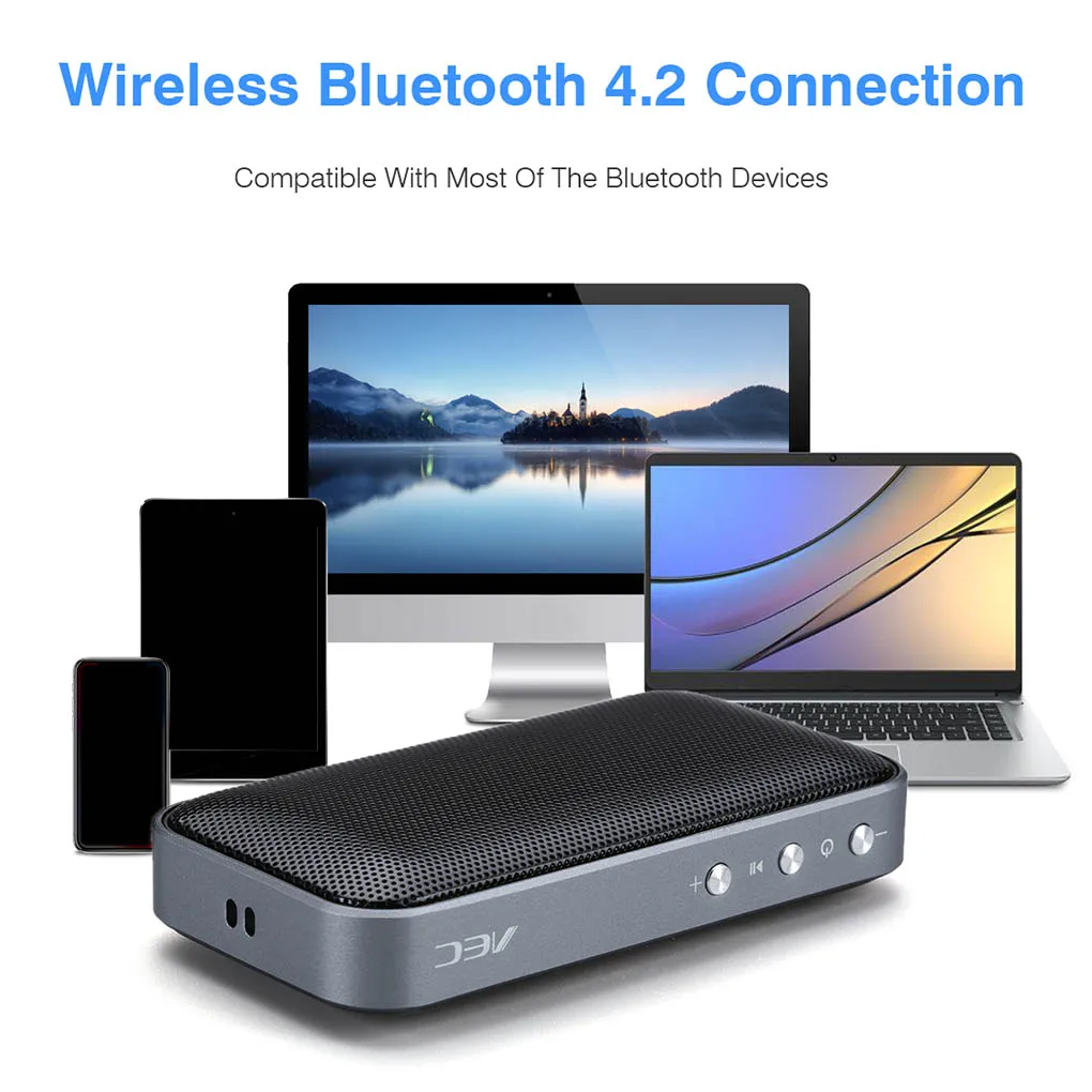 Беспроводной Bluetooth 4 2 динамик портативный музыкальный плеер мини со встроенным