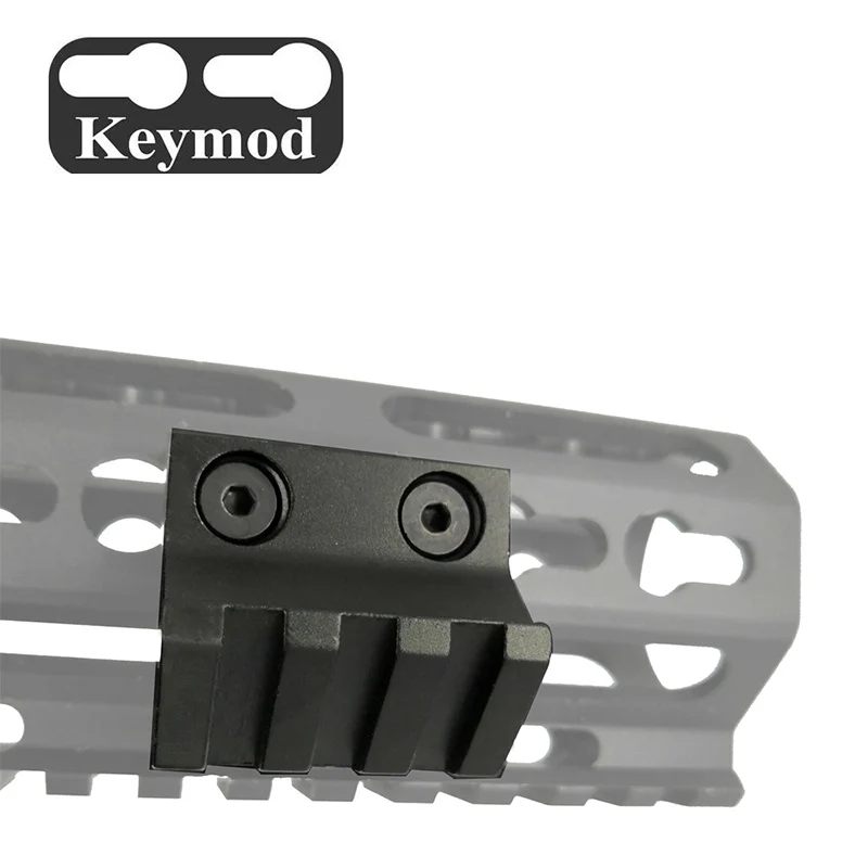 Magorui Keymod 3 слота 45 градусов угол крепление со смещением Пикатинни секции алюминия