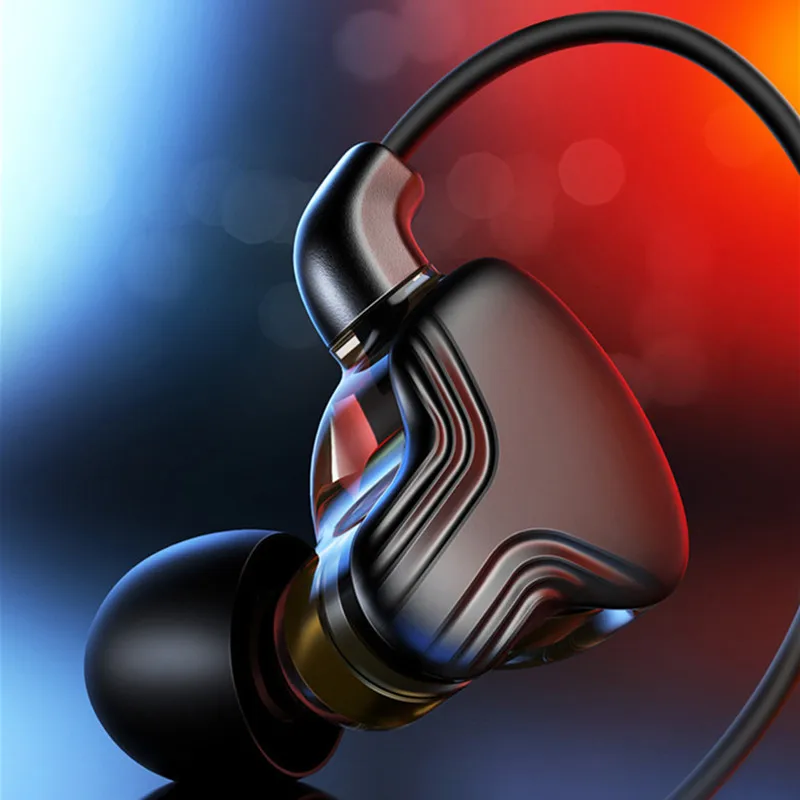 Наушники с двойным драйвером гибридный двойной драйвер динамические стерео